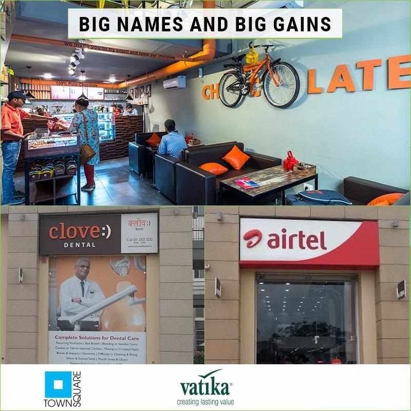 Some of the retail's best names have already made their way to Vatika Town Square in Gurgaon